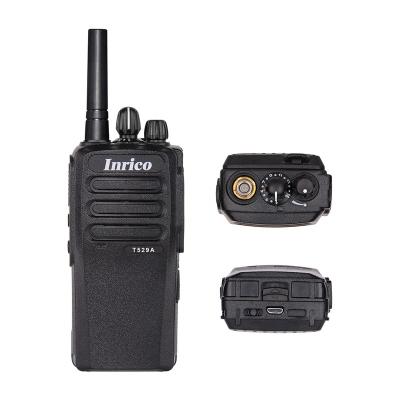 China Inrico T529A 4G LTE radio BT WIFI Android walkie talkie PTTs with SIM card network woik toik radio T529A for sale