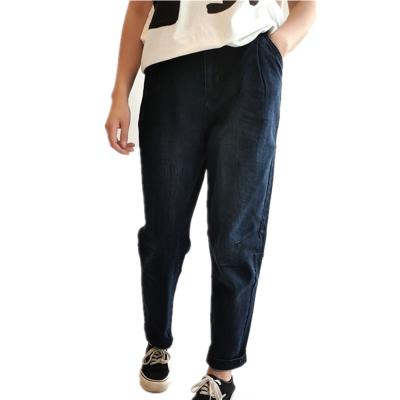 China Stain Goods Denim Work Pants Retro Breathable Breeches 2021New Fashion Jean For Man Casual for sale