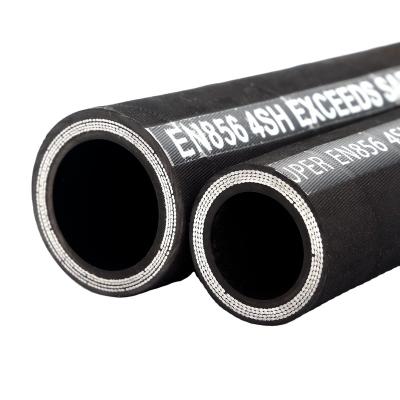 China SAE100 R1AT/DIN En853 1SN Cover Smooth Rubber Hydraulic Hose High Pressure Rubber Hose 3/16