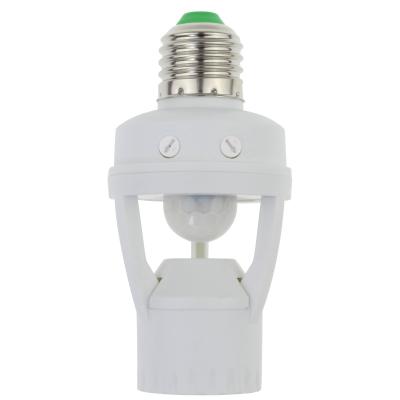 China 110-220V Input Motion Sensor Plug 360 Degree PIR Motion Sensor Infrared Lamp Holder for sale