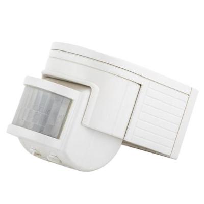 China Outdoor Motion Detector PIR Sensor Automatic Infrared 180 Degree Timer Outdoor Lamp Switch for sale