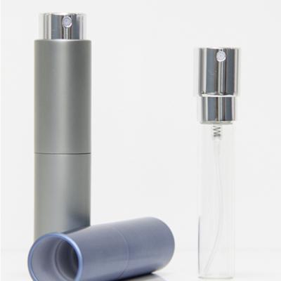 China New design cosmetic twist bottle for perfume, mini perfume bottle for sale