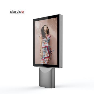 China Static/Scrolling Poster Showcase Advertisement Outdoor Waterproof Advertising Light Box/Solar Powered for sale