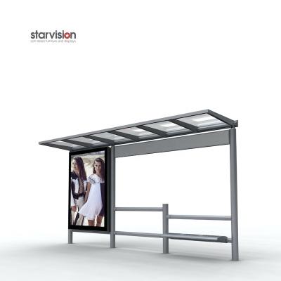 China China Manufacture Wall Panel Static/Digital/Solar Power/Wall Panel Vanity/Advertising Bus Stop With MUPI for sale