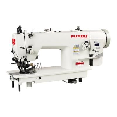 China 0312S-QT Lubrication Automatic Automatic Direct Drive Thread Trimming Through Compound Fodder Cutter Side Thick Material Industrial Sewing Machine for sale