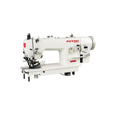 China 0312S-QTIntegrated Automatic Lubrication Direct Drive Through Sewing Side Thick Material Edge Compound Fodder Cutter Industrial Sewing Machine for sale