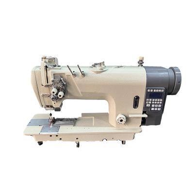 China Automatic Lubrication 872-D3 Professional Factory Returns Domestic Twin Needle Direct Drive Industrial Sewing Machine for sale