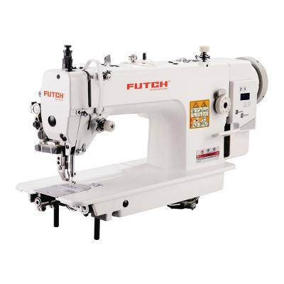 China Large Hook 0303D Horizontal Layer Direct Motor Top and Bottom Feed Thick Material Industrial Sewing Machine Sewing for sale