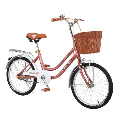 China 20 inch steel students bike 2021 hot products China 20 inch cheap bicycle city bike for ladies 24 inch 26 inch for sale