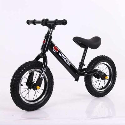 China 12 Inch Vintage Children's Alloy Steel Bicycle Balance Balance BikeChildren No Pedal Bicycle Stability Cycle Ride On Multicolor Toys for sale