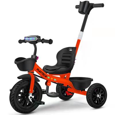 China Ride On Toy Christmas Promotional Gift Kids Baby Ride On Toys Cheap Kids Tricycle With Push Bar/Kids Tricycle for sale