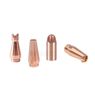 China Minglasr Laser Welding Laser Welding Handheld Nozzles For Ospri M13 Welding Machine Handheld Laser Cutting Copper Nozzle for sale