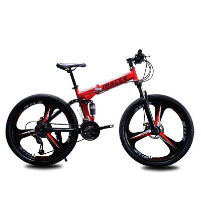 China Racing Mountain Bike Adult Bicycle Bike Folding 26 Inch Variable Speed ​​Shock Absorber Dual Disc Brake for sale