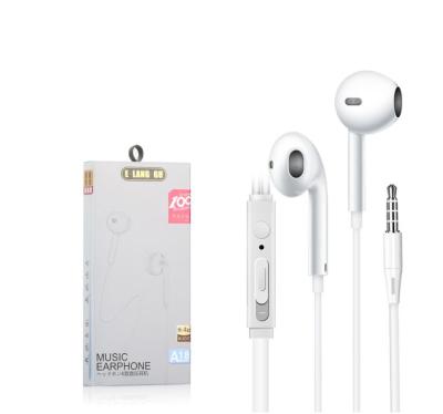 China In-Ear High Noise Wired Earphone Headphones 3.5mm Jack Headphones Volume Control With MIC for AUX. for sale