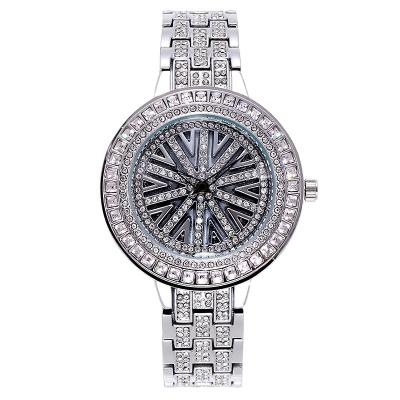 China New Style of Fortune Stopwatch: Exquisite Women's Watch Fashion Quartz Rotating Women's Watch for sale