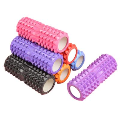 China Home Use Foam Yoga Spine Muscle Relaxation Mace Massage Roller Beauty Calf Artifact Fascia Fitness Equipment Roller for sale