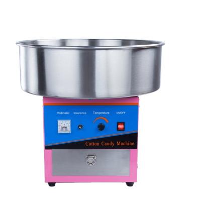 China Factory 110V/220V Commercial Sweet Candy Maker Electric Automatic Sugar Floss Machine USA Cotton Candy Floss Fancy Flower Cotton Marshmallow Snacks Maker for sale