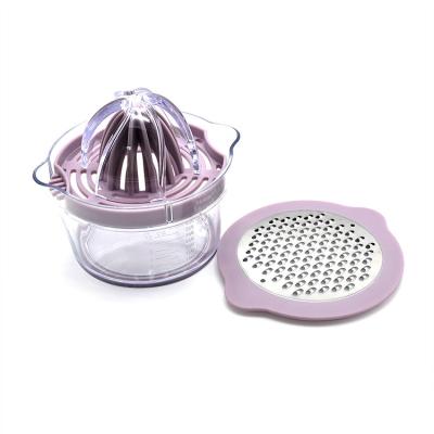 China Practical Multifunctional Stainless Steel Grater Fruit Vegetable Hand Squeezer Squeezer for sale