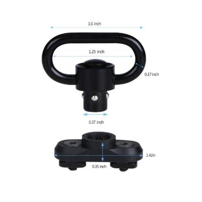 China 2 Pack Anti-rust QD Flange Mount Flange Swivel, QD Flange Swivel Adapter Rail Mount for sale