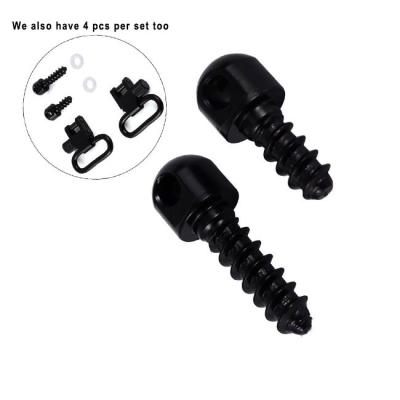 China Lightweight Set Of QD 2 Shotgun Sling Quick Detachable QD Screws Studs Base Swivel Studs for sale