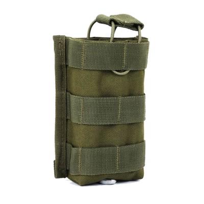 China 9mm Dual Pouch Bag For 2020 Outdoor Mag MOLLE Flashlight Pouch Tactical Single Magazine Hunting Pistol Magazine Pouch for sale