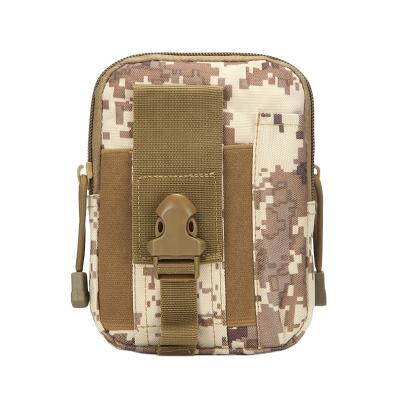 China Tactical Molle Belt Pouch Small Eco Molle Drawstring Magazine Dump Pouch For Running Rise Recycling Camping for sale