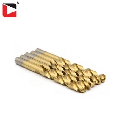 China Professional Stainless Steel Titanium Nitride Coated Twist Drill Bit for sale