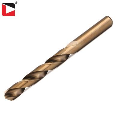 China Stainless Steel Drill Bit China Amber Finished Hss Twist Drill Bit for sale