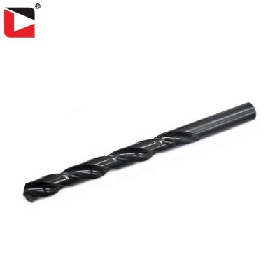 China Stainless steel black oxide 1-13mm fully ground hss twist drill bits for metal for sale