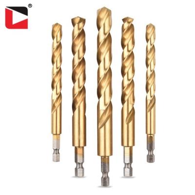 China High Speed ​​Stainless Steel Coated Steel Tin Twist Drill Bit for sale