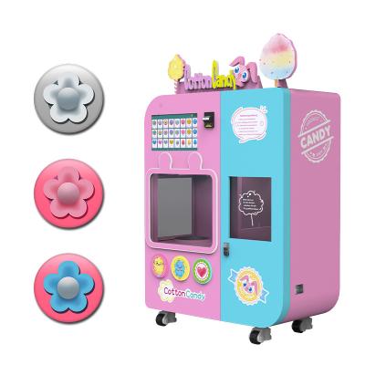 China Exclusive hotel subway station shopping mall humidity sensing automatic adjustment silk cotton commercial candy machine for for sale