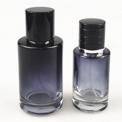 China Perfume Wholesale Custom 30ml 50ml 100ml Travel Packaging Luxury Round Refill Spray Empty Glass Perfume Bottles for sale