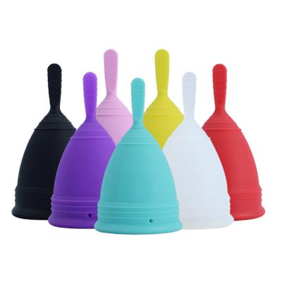 China Reusable Free Sample Sports Reusable Menstrual Period Cup Medical Grade Silicone for sale