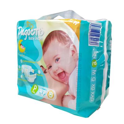 China Factory Wholesale Price Disposable Organic Type Q Baby Printed Pull Up Diapers Stocklot Wholesale for sale