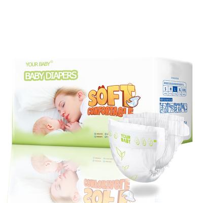 China Babywindel Spunlace Printed Disposable Wholesale Cheap Nonwoven Bamboo Baby Diapers for sale