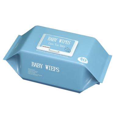 China OEM Disposable Natural Biodegradable Baby Cleaning Wet Wipes For Newborns Private Label for sale