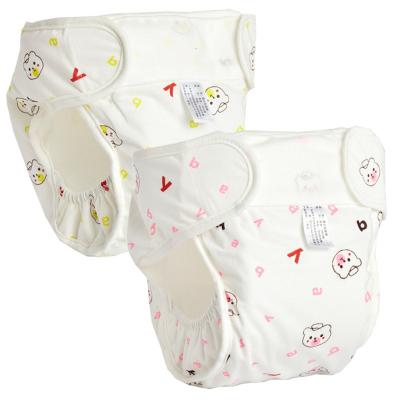 China Printed Fabric OEM/ODM Baby Waterproof Reusable Diaper Pants Reusable Washable For Boys And Girls for sale