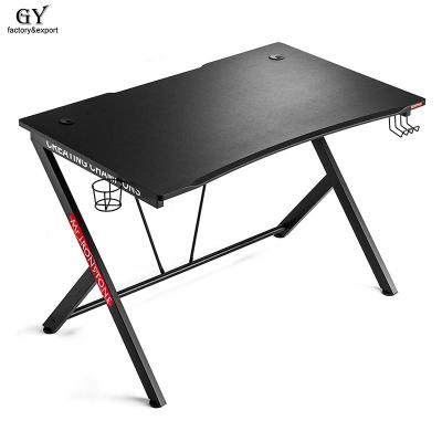 China Quality Warranty 1 Year High Quality Cheap Modern Computer Table Gaming Desk With Earphone Stand Cup Holder For Home Game Player 45.3inch for sale