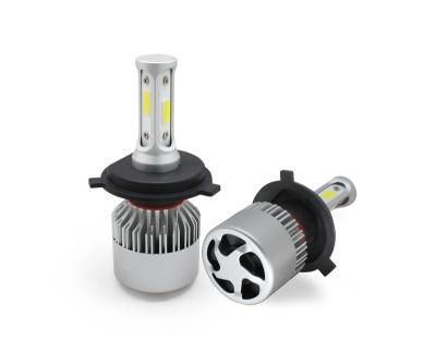 China High Quality Cheap Aviation Aluminum H4 H1 H3 9006 COB Led Bulbs H4 H7 Autozone Led Headlight Led Light For Car for sale