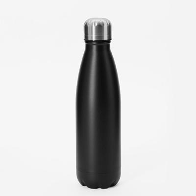 China 500ml PORTABLE Stainless Steel Water Bottle Wall Heat Insulation Double Bottle Cola Shaped Vacuum Flask for sale