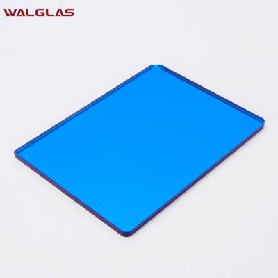 China High Glossy Build Color Coated Clear Round Mounted Gold Mirror Acrylic Sheet 3mm for sale