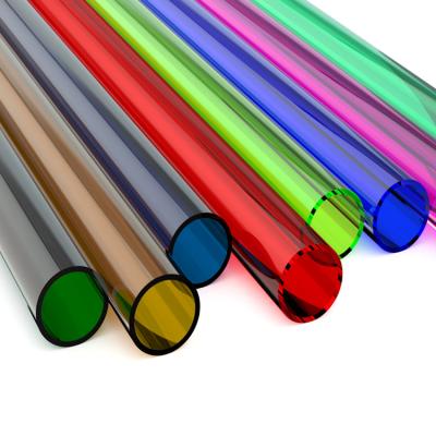 China Newest Building Promotional Hot Style Colored Transparent Clear Acrylic Rods for sale