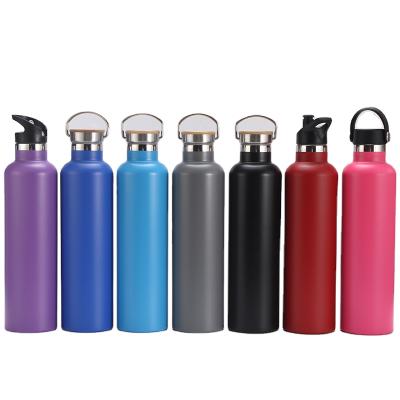 China Sustainable Sports Bottle Stainless Steel 1000ml Water Bottle Handle Travel Flask Insulated Custom for sale