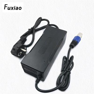 China Camera Fuxiao 48v Battery Charger Lithium with 54.6 Volt 2A Charging Current for Electric Ebike Scooter Accessories and Parts for sale