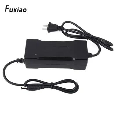 China Portable Camera Fuxiao Li-ion 4A Chargers Adapters For 22.2V 25.2v 4ah Hoverboard Battery for sale