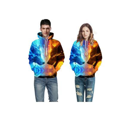 China Anti-wrinkle men's tracksuit sweatshirts men's hoodies 3D printed oversized pullover hoodie men for sale