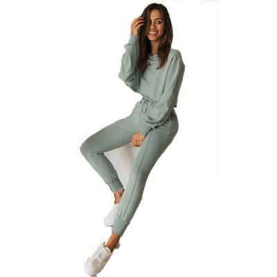 China Wholesale cotton women's home wear leisure wear QUICK DRY custom plus size sleep loungewear set for sale