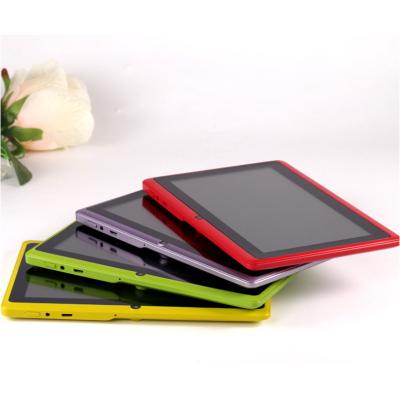 China Quad-core MTK6582 WIFI Smart Kids Entertainment 7 Inch Q88 Android System Tablet for sale