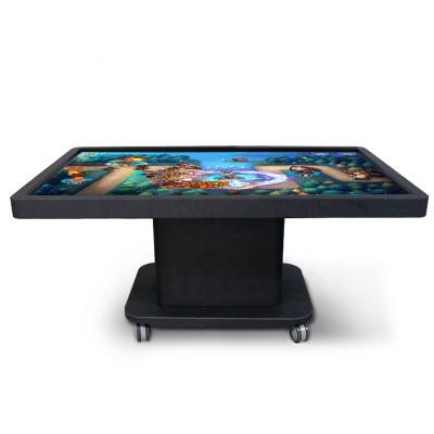 China Games 55 65 84 Inch Interactive Smart Table Indoor With Touch Screen Kid Children for sale