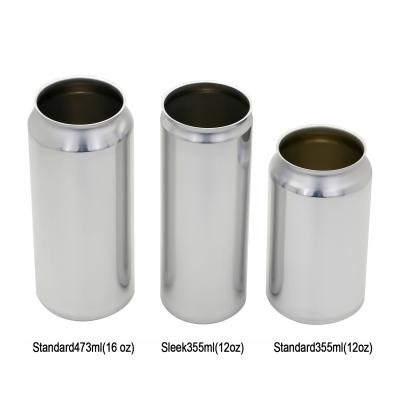 China Beverage Customs Printing Logo Film Caliber 202 Drunk Can Lids Aluminum Beverage Cans For Beer Cafe Soda Carbonated Energy Drinks for sale